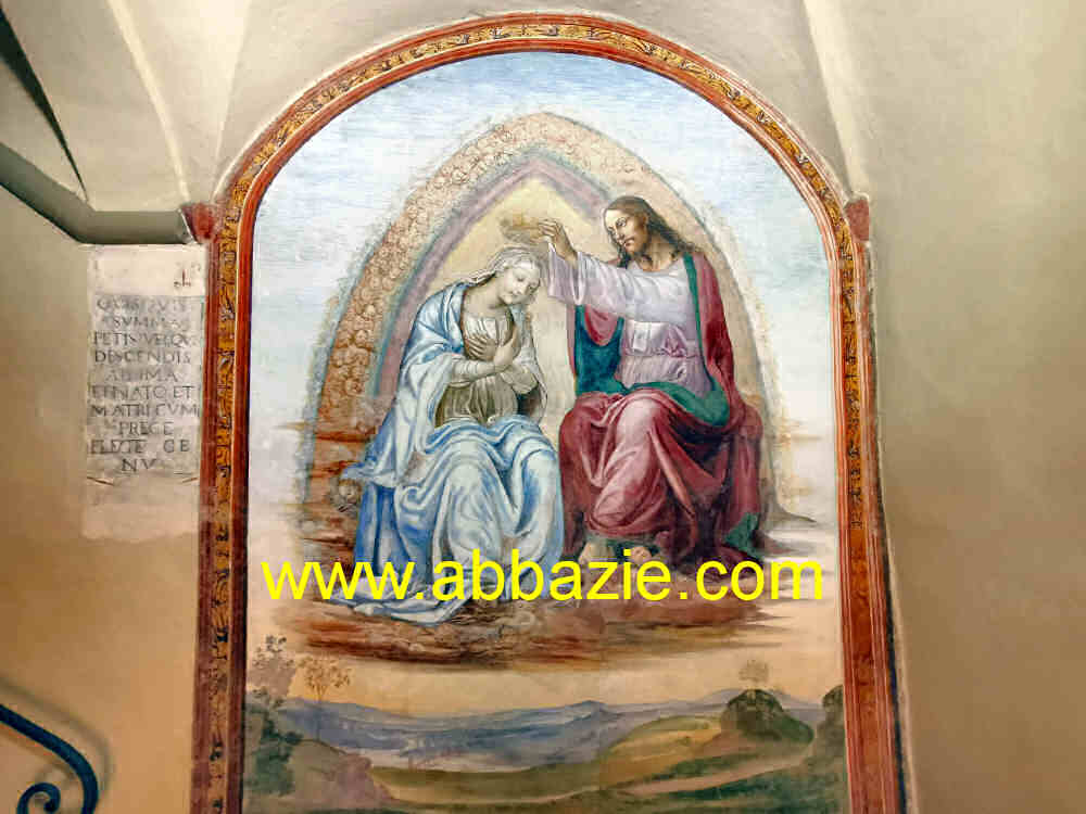 Incoronazione di Maria dipinta dal Sodoma